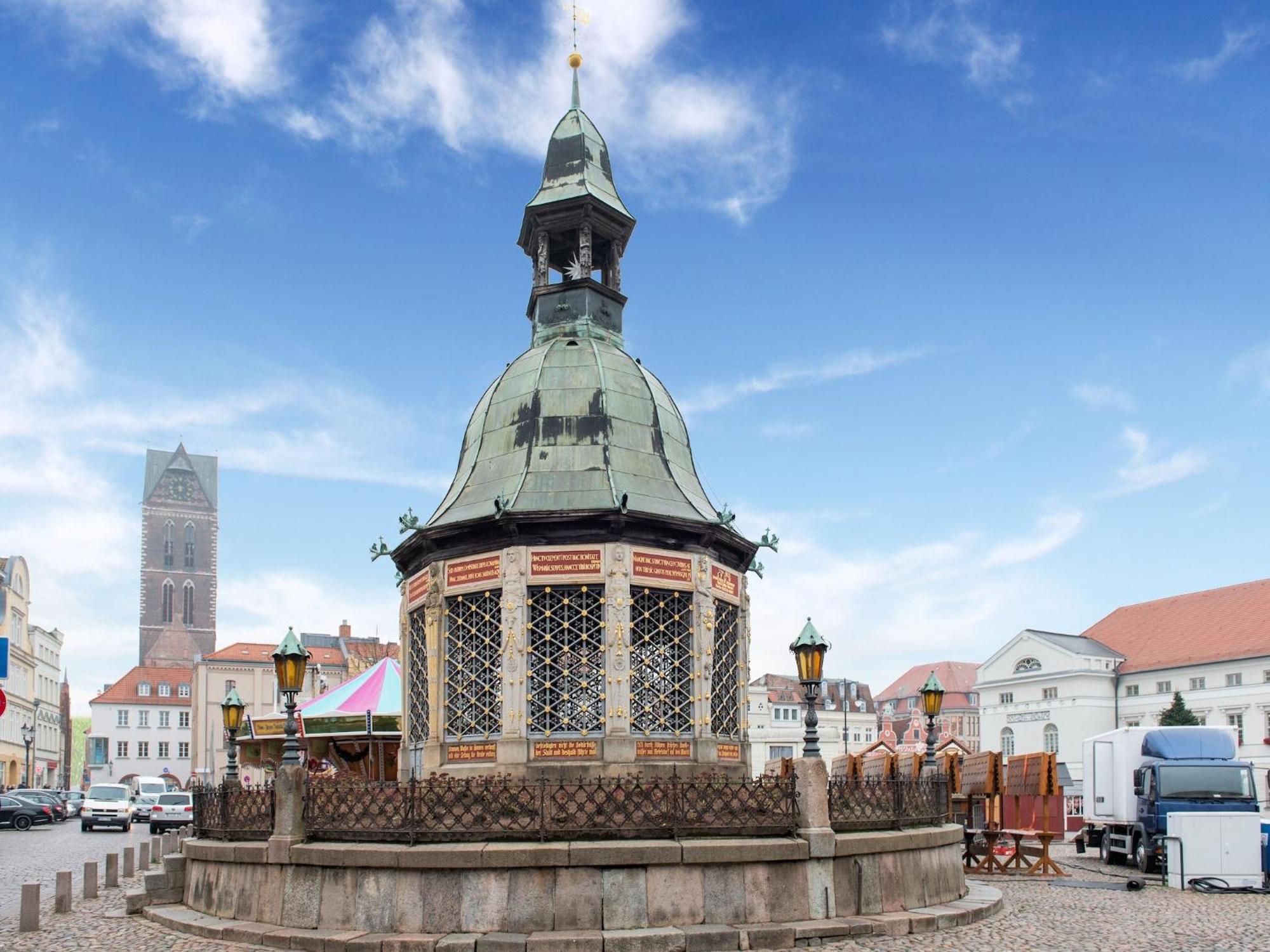 Comfortable Apartment In Wismar Mecklenburg With Fireplace Екстер'єр фото